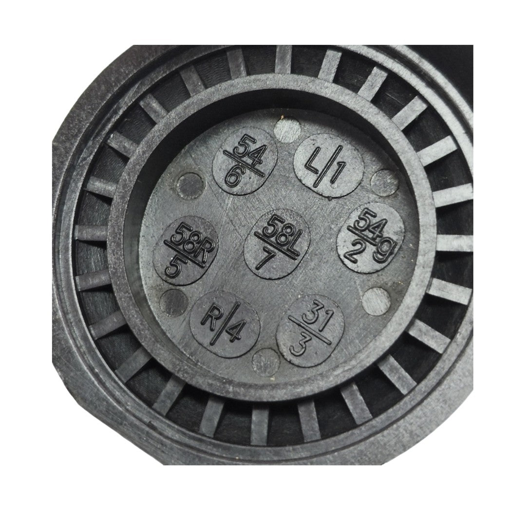 7 pin round socket connector