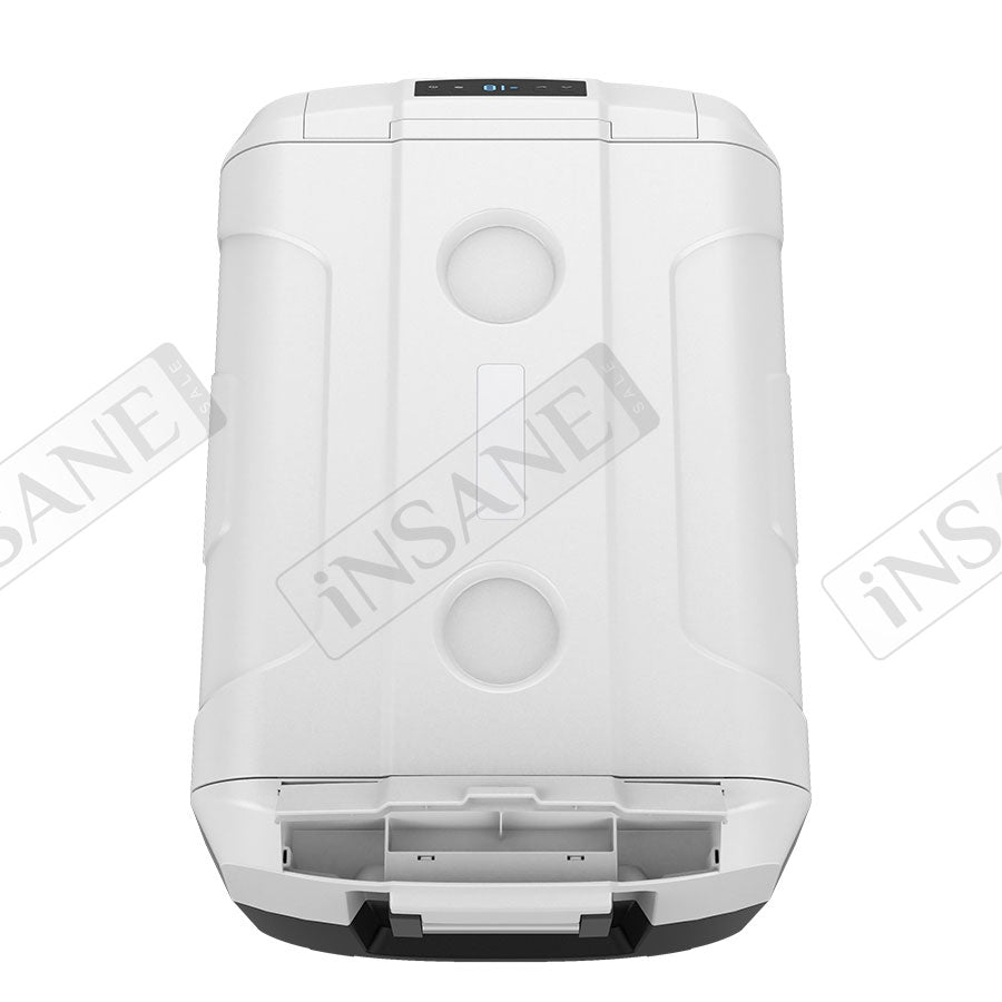 Car Fridge 45L 3-way for grocery shopping, travel, and camping, Open Lid Both Sides, Removable Lid