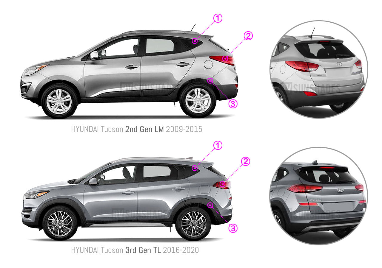 HYUNDAI TUCSON LM vs TL