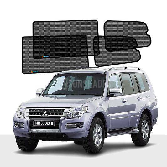 RVSUNSHADES-MITSUBISHI-PAJERO-SHOGUN-2006-CAR-SHADE-SET