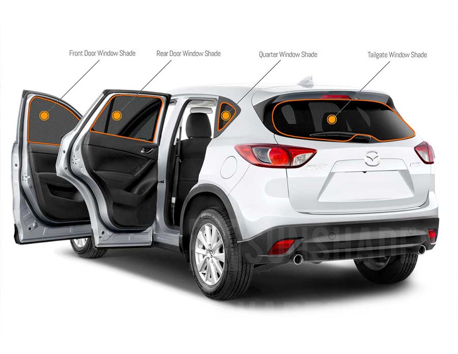 RVSUNSHADES Car Window Shades