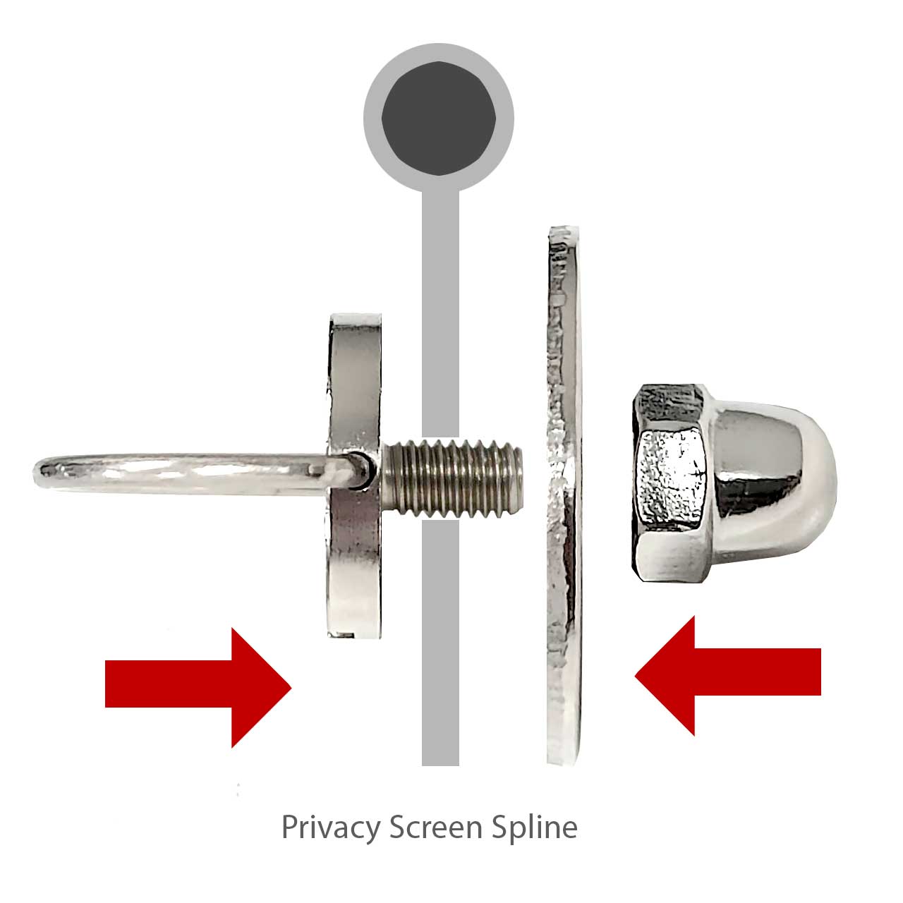 Waterproof Privacy Screen For Caravan Rain Shield (4.8x1.75m) For 17FT Awning (Add-On or Use Alone)