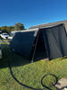 Offroad Caravan End Screen Wall Angle Cut 2650/2200x2350mm Reversible *XL* V3 (2.2m Drop)