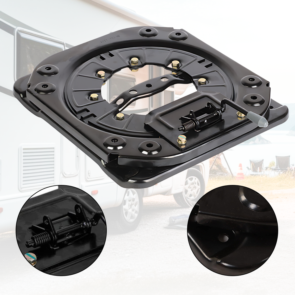 Heavy-duty Car Swivel Seat Base Turntable 360 Degree Rotatable Swivel Stool RV Camper Boat Bus MPV 4 Gear YS