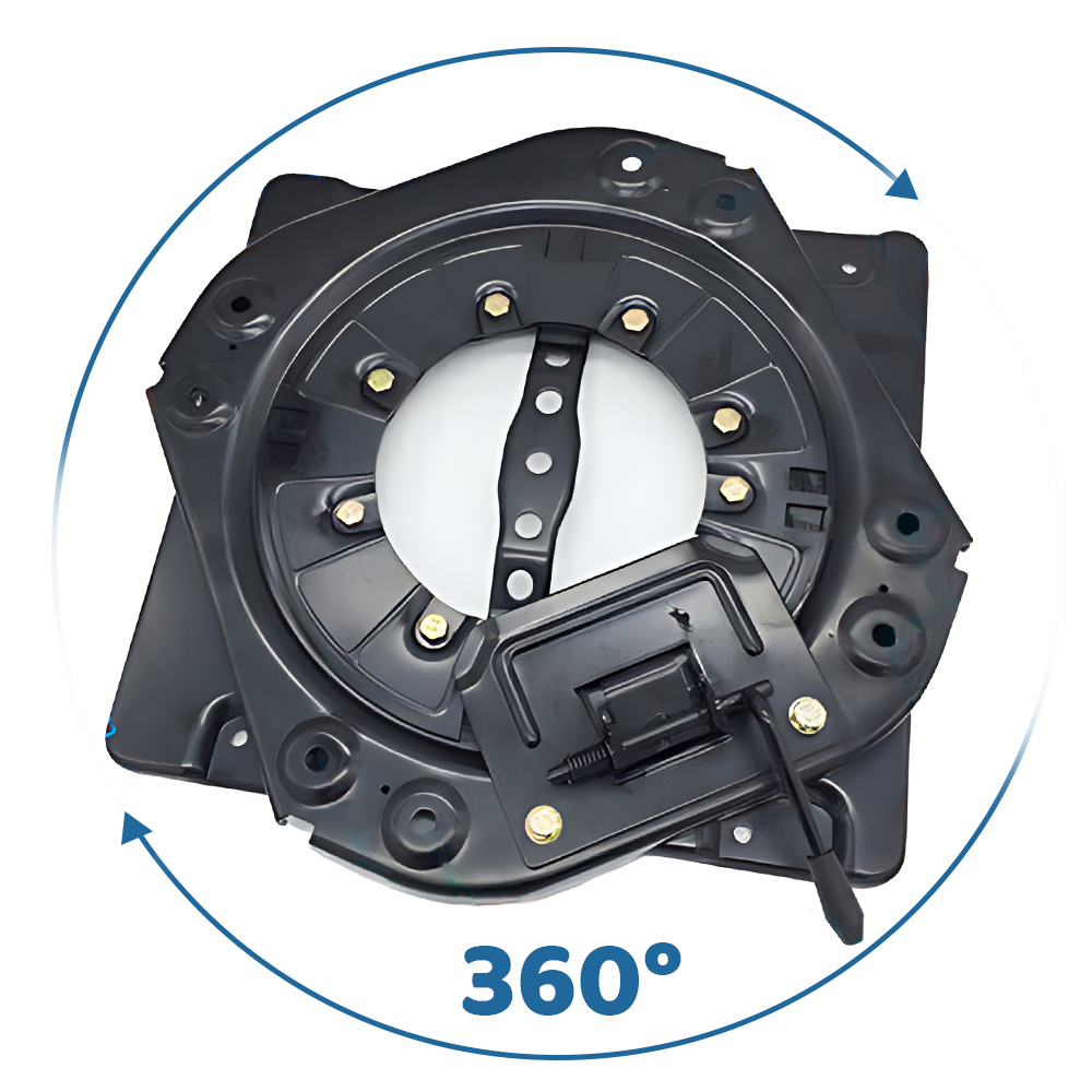 Heavy-duty Car Swivel Seat Base Turntable 360 Degree Rotatable Swivel Stool RV Camper Boat Bus MPV 4 Gear YS