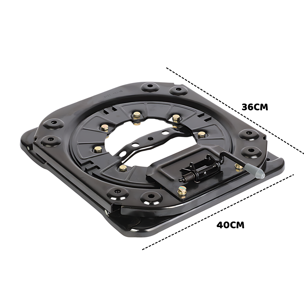 Heavy-duty Car Swivel Seat Base Turntable 360 Degree Rotatable Swivel Stool RV Camper Boat Bus MPV 4 Gear YS