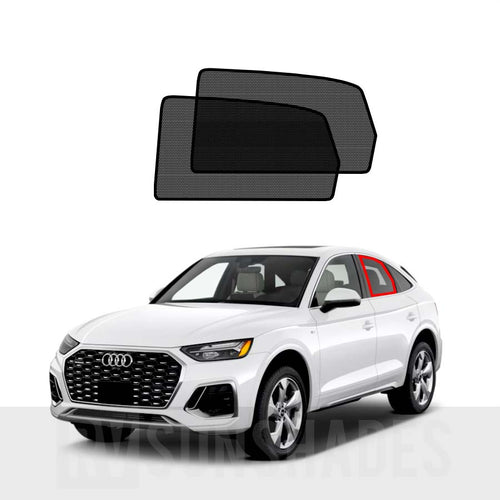 Audi Q5 Sportback Sun Shade 2021-Now [Rear Door] Pair - RVSUNSHADES