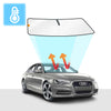 Audi A6 Windscreen Sun Shade S6 RS6 C7 2013-2018 Solar Screens BLOCK OUT (RV08) Premium V2 - RVSUNSHADES
