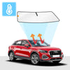 Audi Q2 Windshield Sun Shade 1st Gen 2017-2023 Solar Screens BLOCK OUT (RV07) Premium V2 - RVSUNSHADES