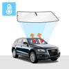 Audi Q5 Windscreen Sun Shade 8R 2008-2016 Solar Screens BLOCK OUT (RV02) Premium V2 - RVSUNSHADES