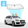 Audi Q7 Windscreen Sun Shade 4L 2005-2014 Solar Screens BLOCK OUT (RV30) Premium V2 - RVSUNSHADES