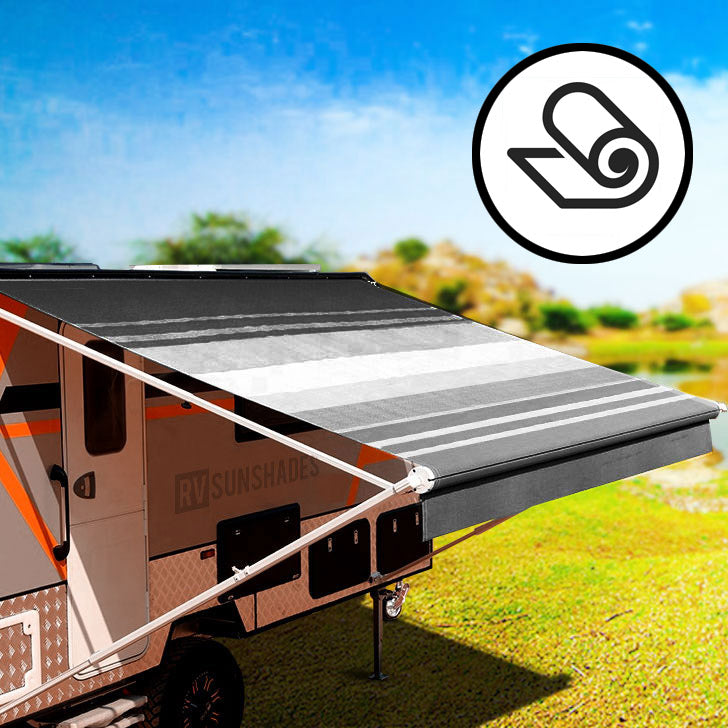 caravan awning fabric replacement ROLLED
