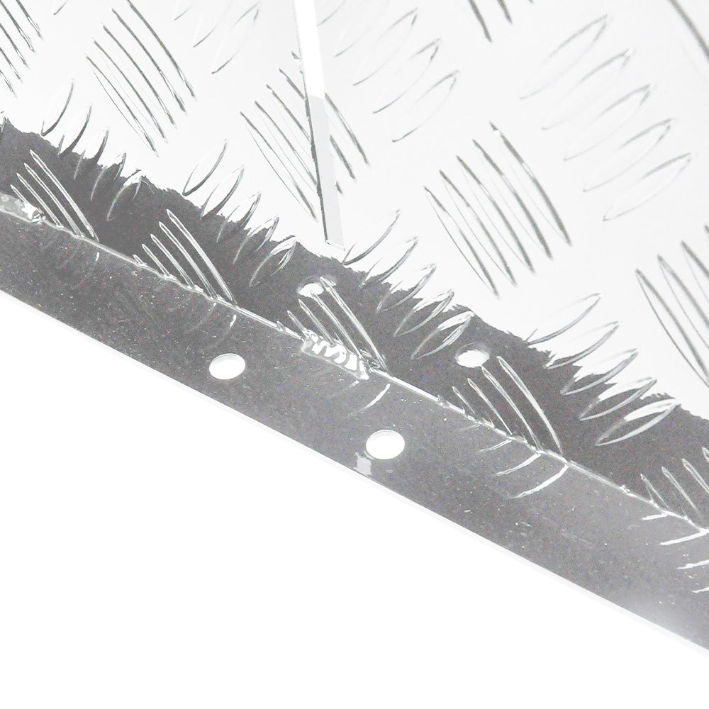 Heater Diesel Tank Protector Cover Drawbar Mount 2mm Thickness Aluminium Suit 10L 15L Fuel Tank (RIGHT) Silver YS