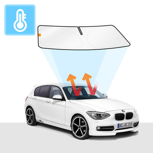 BMW 1 series F20 windshield sun shade