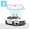 BMW 4 series F32 windshield sun shade