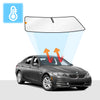 BMW 5 series E60 windshield sun shade