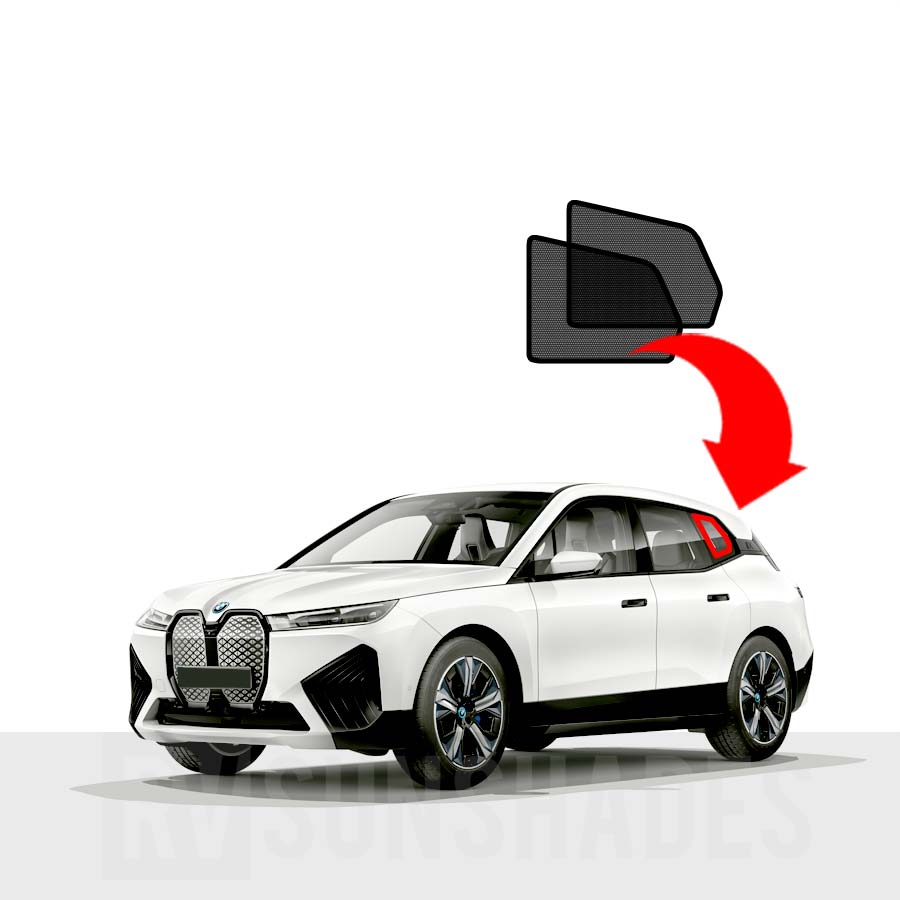 BMW iX Sun Shade I20 2022-Now [Quarter Window] - RVSUNSHADES