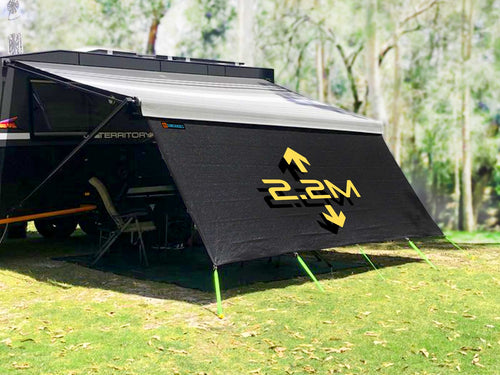caravan privacy screen offroad 2.2m