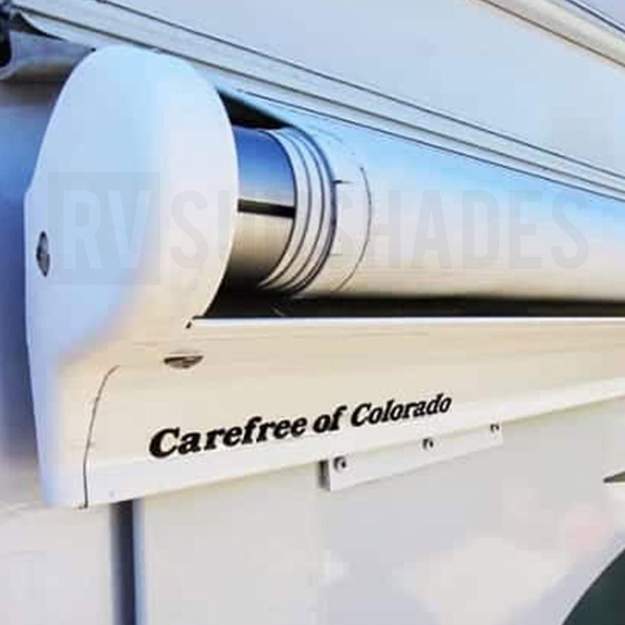 Caravan Slide-Out Awning Topper Fabric Replacement Vinyl Fabric 4100x1500mm (WHITE) - RVSUNSHADES