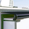 Caravan Slide-Out Awning Topper Fabric Replacement Vinyl Fabric 4100x1500mm (BLACK) - RVSUNSHADES