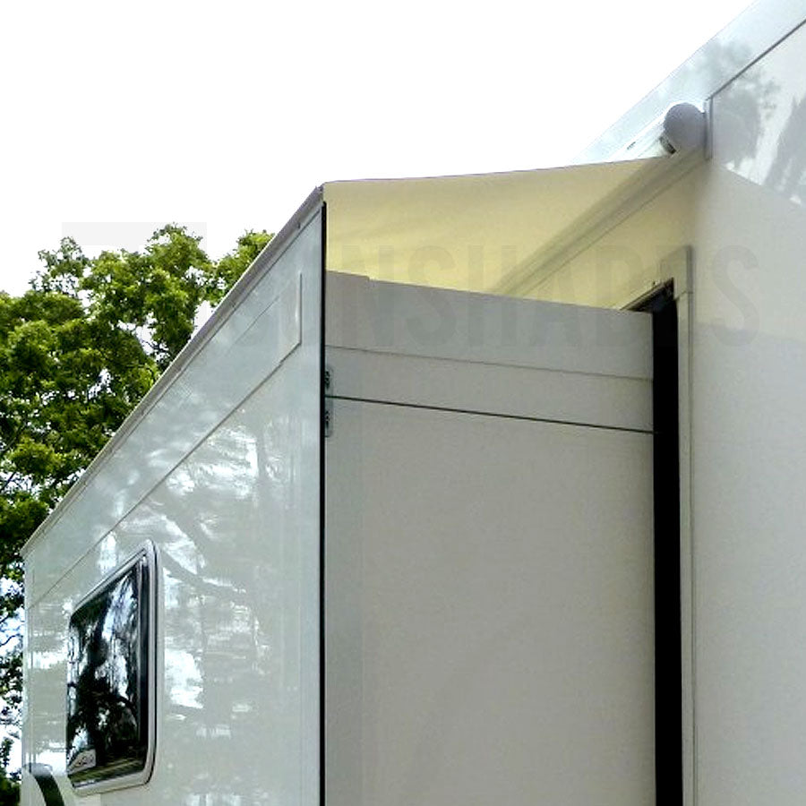 Caravan Slide-Out Awning Topper Fabric Replacement Vinyl Fabric 4100x1500mm (WHITE) - RVSUNSHADES