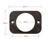 Cigarette Lighter Socket Panel Dimensions