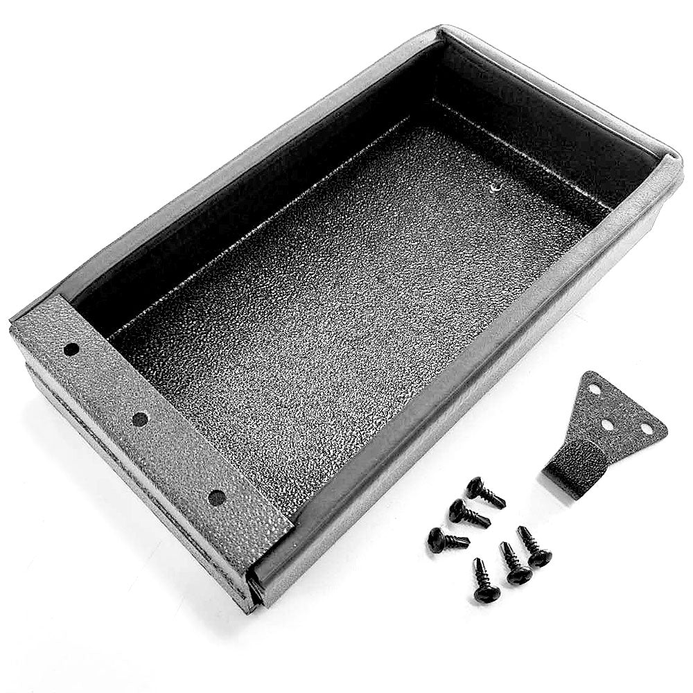 Cowl Cover For Truma Aluminum Checker Plate 2mm Hammertone Black 27x15x4cm (CP) RV Direct