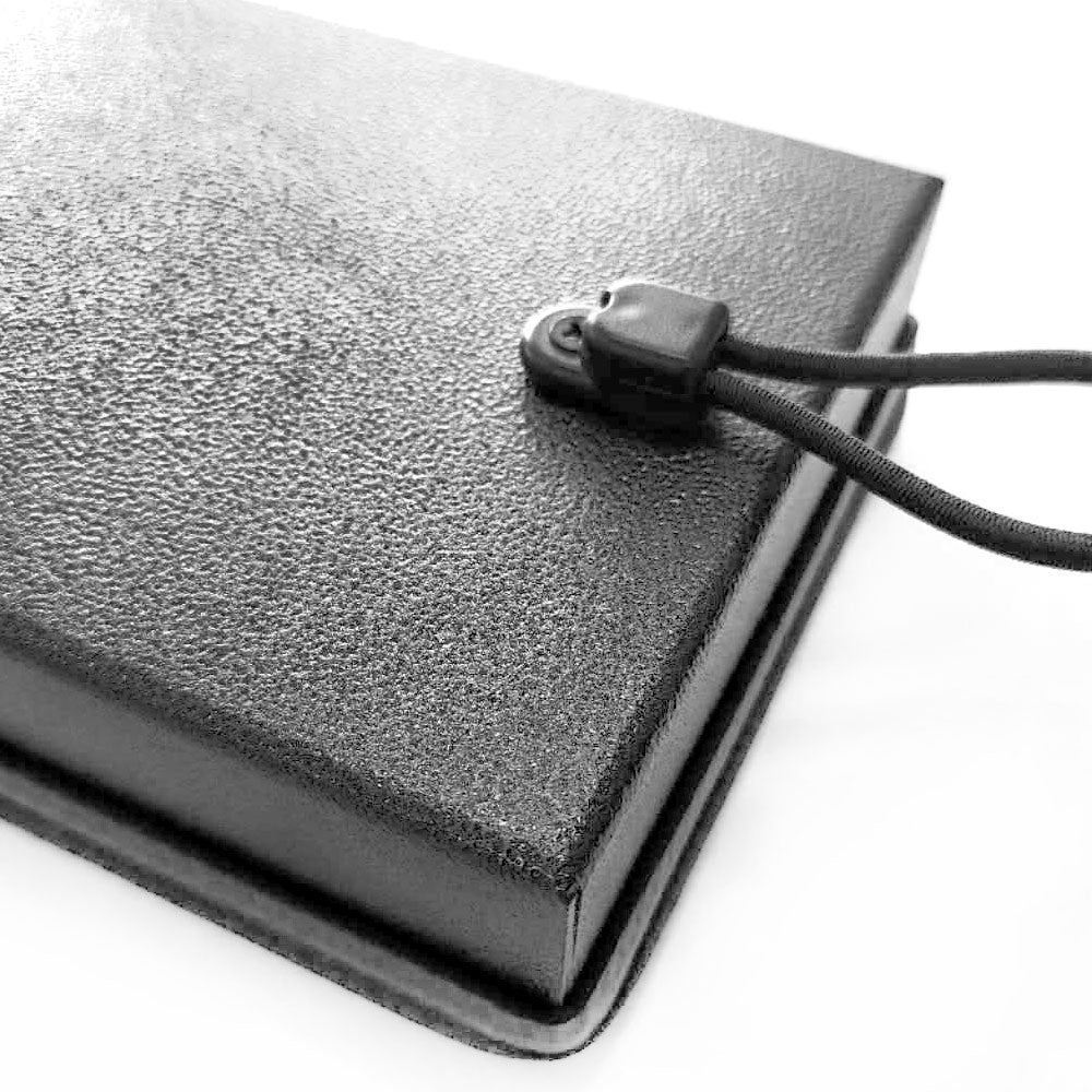 Cowl Cover For Truma Aluminum Flat Plate 2mm Hammertone Black 27x15x4cm (FP) RV Direct