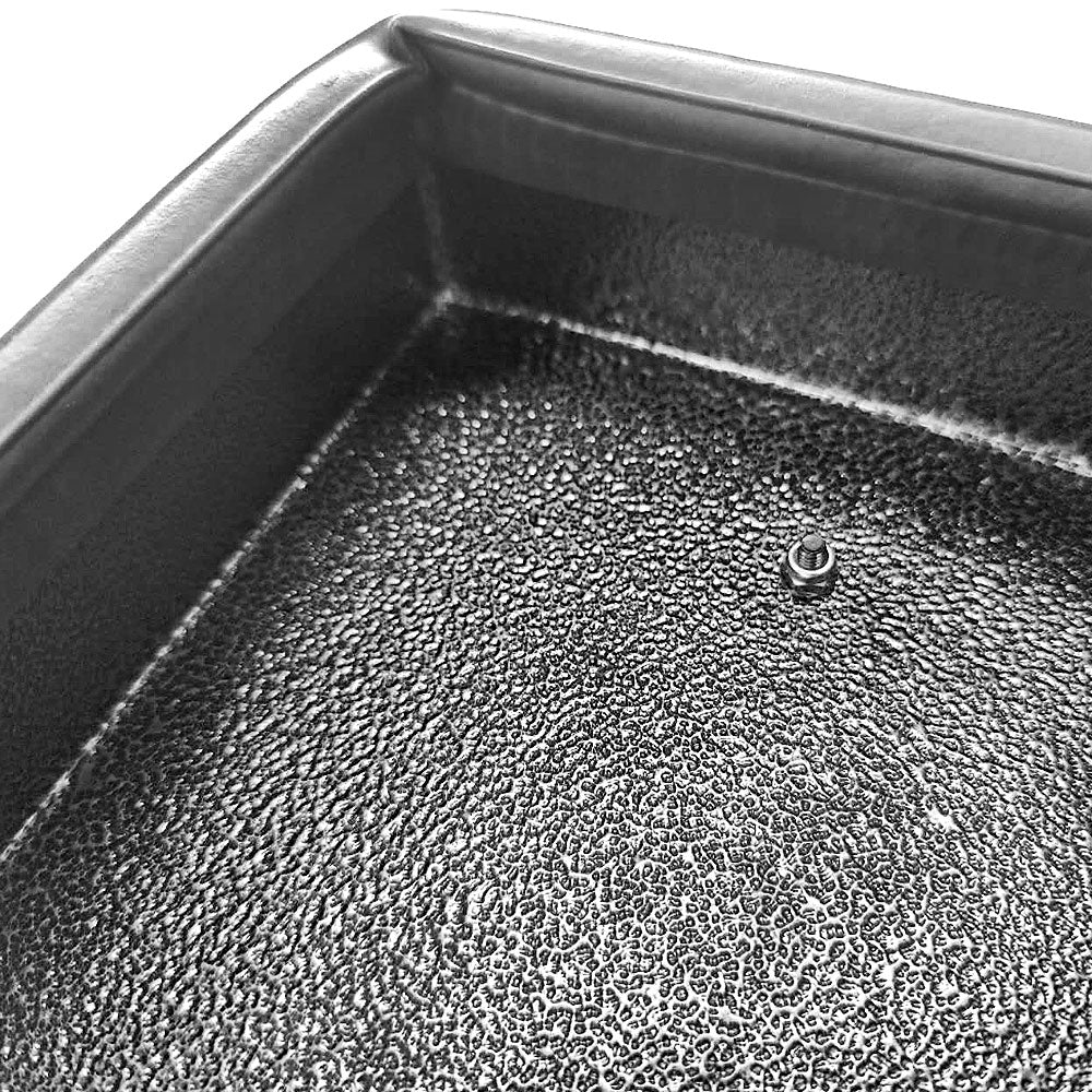 Cowl Cover For Truma Aluminum Checker Plate 2mm Hammertone Black 27x15x4cm (CP) RV Direct