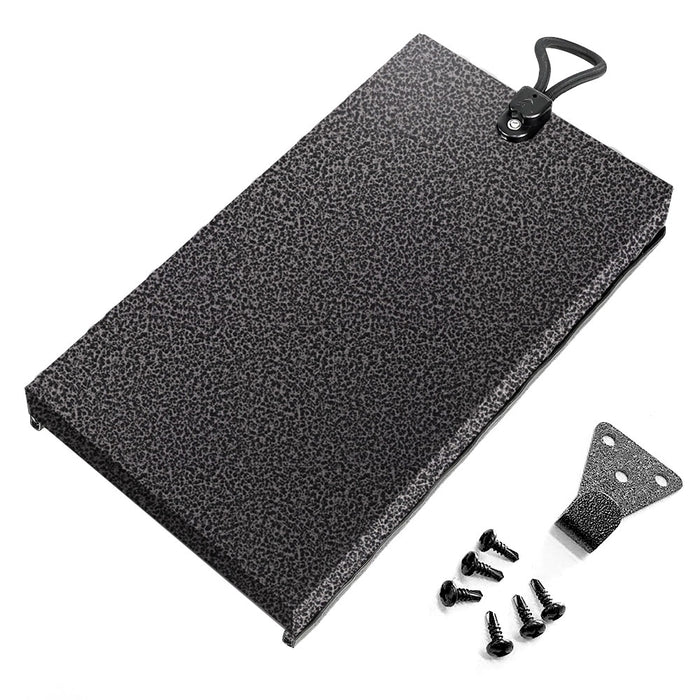 Cowl Cover For Truma Aluminum Flat Plate 2mm Hammertone Black (FP) RV Direct