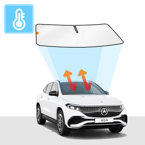 Mercedes-Benz EQA Windscreen Sun Shade Solar Screens BLOCK OUT (RV37) Premium V2 - RVSUNSHADES