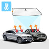 Mercedes-Benz GLC Windscreen Sun Shade Solar Screens BLOCK OUT (RV01) Premium V2 - RVSUNSHADES