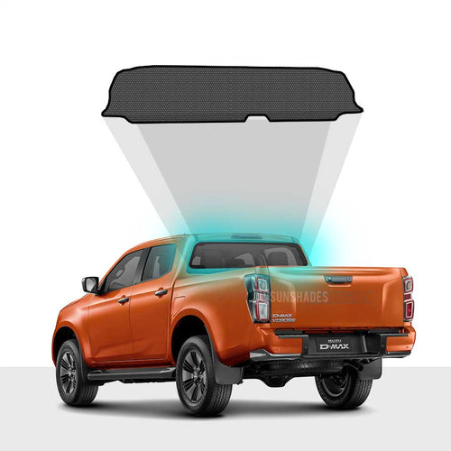 Dmax Rear Window Sun Shade
