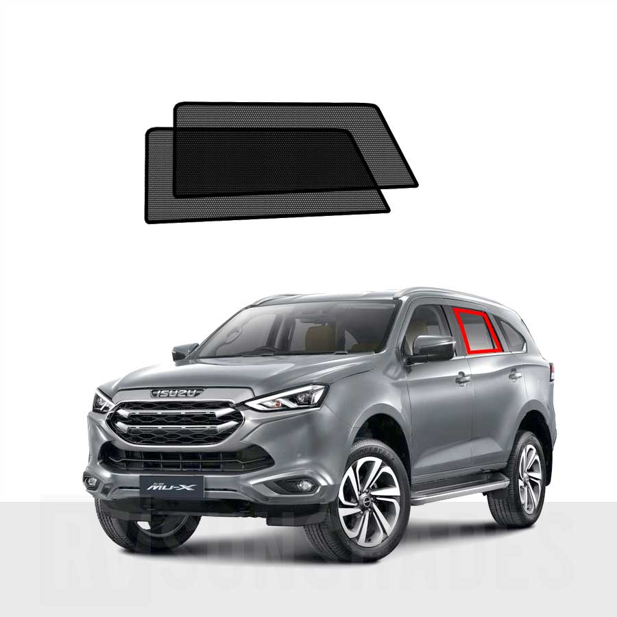 ISUZU MU-X Sun Shade 2nd Gen RJ 2021-Now [Rear Door] Pair - RVSUNSHADES