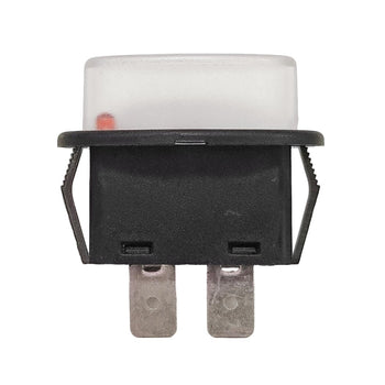 2x Standard Blade Fuse Holder Panel Mount LED Pilot Light 12/24V Auto Marine (R3-67)