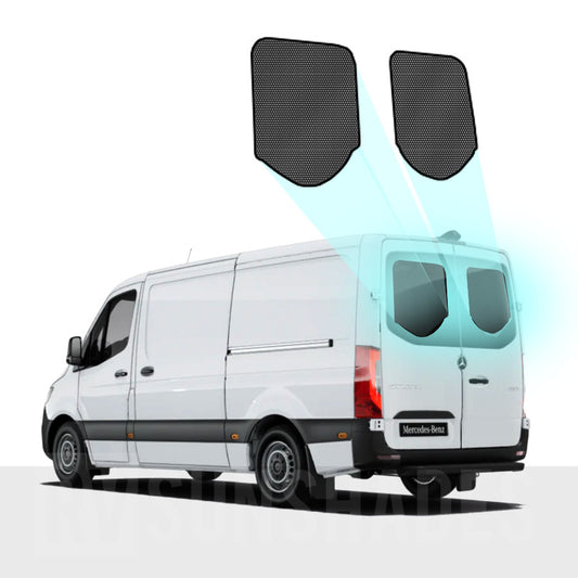 MB SPrinter Barn door sun shade