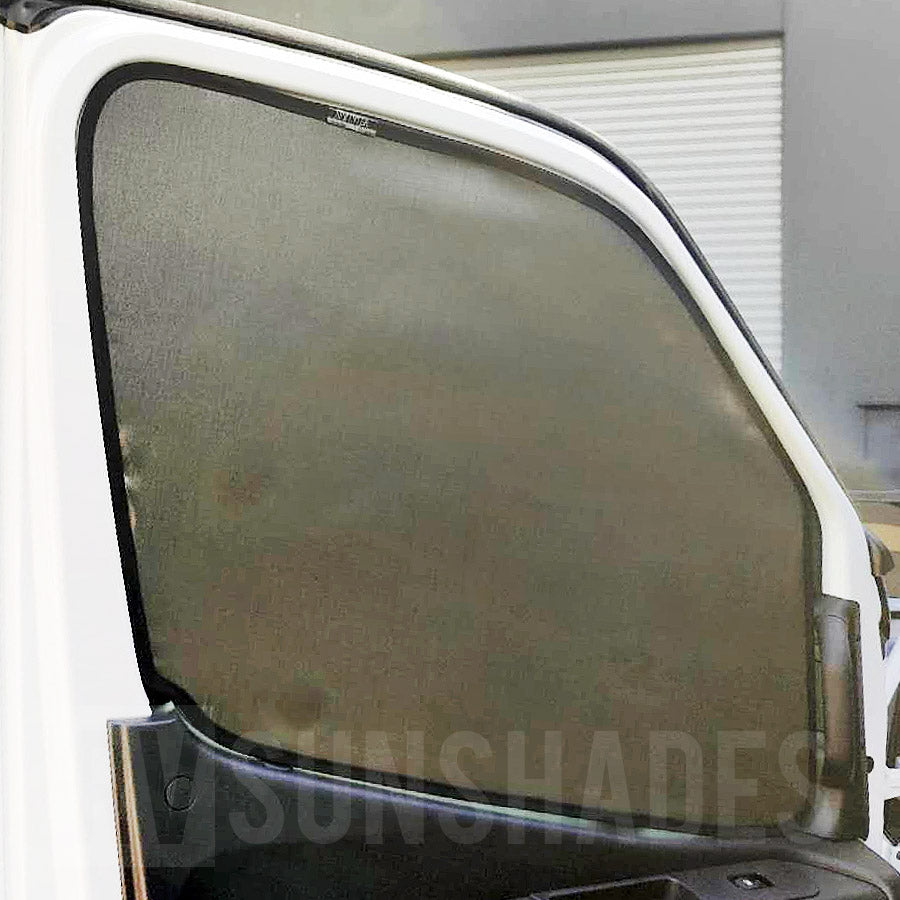 MERCEDES-BENZ Sprinter Windshield Sun Shade 3rd Gen 907/910 Solar Screen Block Out [Front Door] Pair - RVSUNSHADES