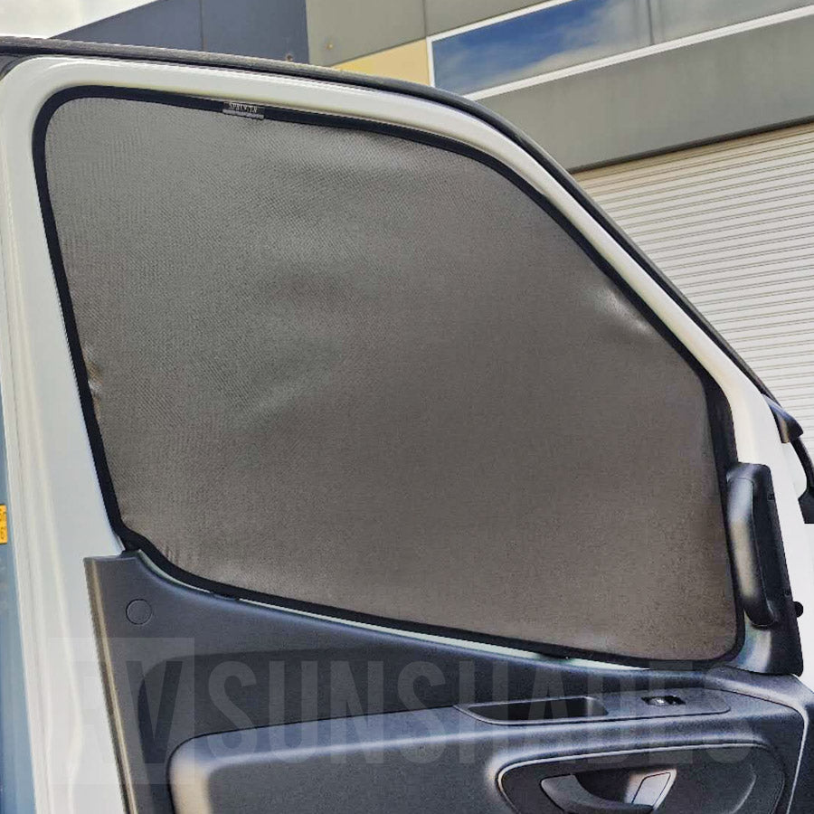 Sprinter Front Door Sun Shade