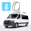 MERCEDES-BENZ Sprinter Windshield Sun Shade 3rd Gen 907/910 Solar Screen Block Out [Front Door] Pair - RVSUNSHADES