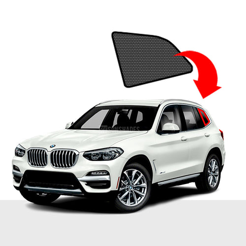 BMW X3 iX3 Sun Shades 3rd Gen G01 2018-Now [Quarter Window] Pair - RVSUNSHADES