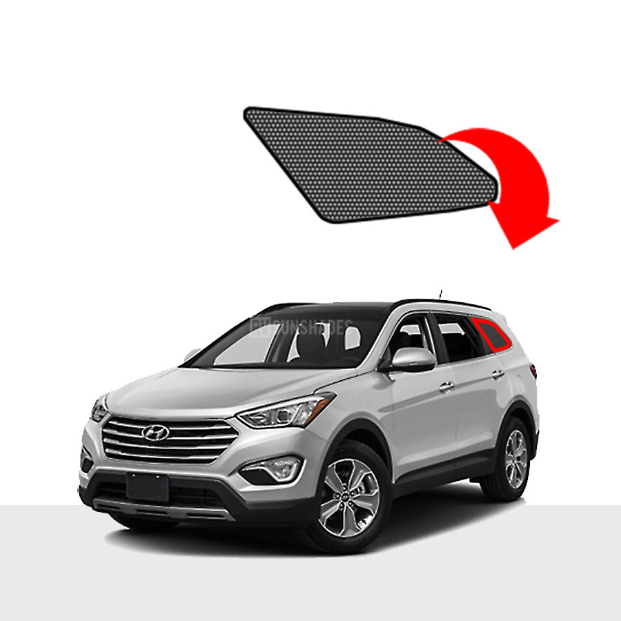 Hyundai Santa Fe Sun Shade ix45 NC (LWB) 2013-2021  [Quarter Window] - RV SUNSHADES