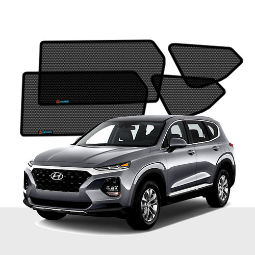 Hyundai Santa Fe Window Sun Shade TM 2018-Now [set of 4] - RV SUNSHADES