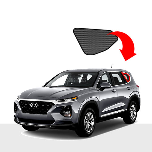 Hyundai Santa Fe Window Sun Shade TM 2018-Now [Quarter Window] - RV SUNSHADES