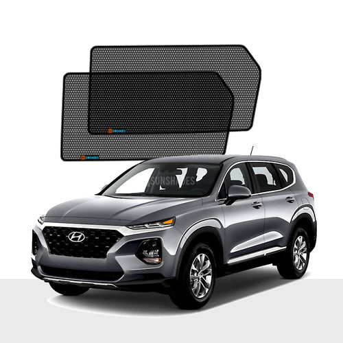 Hyundai Santa Fe Window Sun Shade TM 2018-Now [Rear Door] - RV SUNSHADES