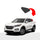 Hyundai Tucson Window Sun Shade 3rd Gen TL 2016-2021 [Quarter Window] - RV SUNSHADES