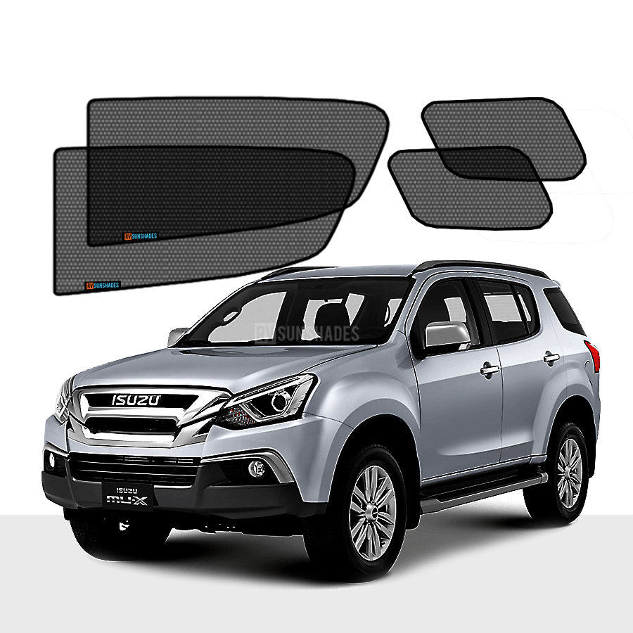 ISUZU MU-X Sun Shade 1st Gen RF 2010-2021 [set of 4] - RVSUNSHADES