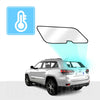 Jeep Grand Cherokee Tailgate solar screen block-out