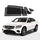 MERCEDES-BENZ GLC Coupe Window Sun Shade 1st Gen 2016-2021 [set of 6] - RVSUNSHADES