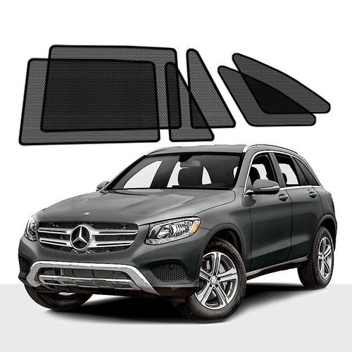MERCEDES-BENZ GLC SUV Window Sun Shades 1st Gen 2016-2021 [set of 6] - RVSUNSHADES