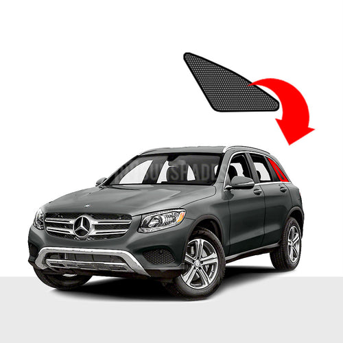 MERCEDES-BENZ GLC SUV Window Sun Shades 1st Gen 2016-2021 [Quarter Window] - RVSUNSHADES